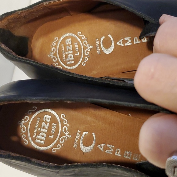 Jeffrey Campbell Encountr Black Calf Hair Leather Loafers Size 7 NWOT'S - Picture 6 of 9